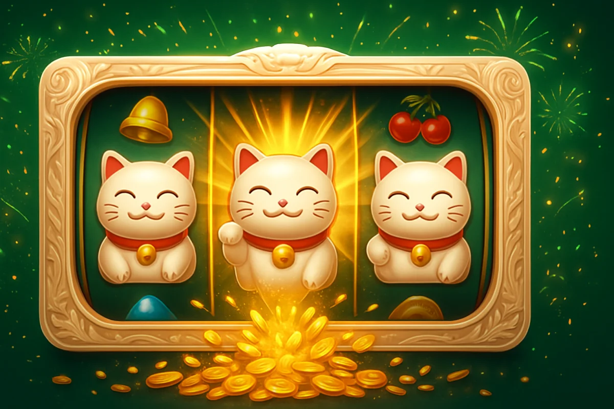 lucky neko como funciona